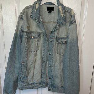 EUC Forever 21 Denim Men’s Jean Jacket - Size Large